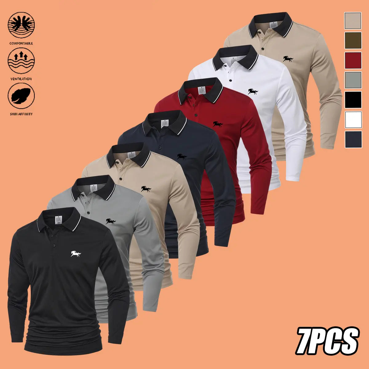 Men's Polyester Polo Shirt