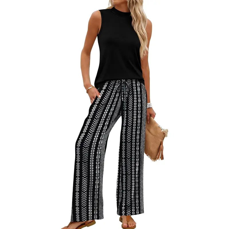 Women's Two-Piece Spring/Summer Travel & Vacation Set