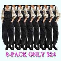 8-PACK Black