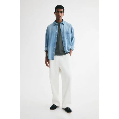 Loose Fit Sweatpants in Cotton Blend