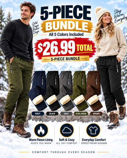 Fleece Thermal-Pants Unisex
