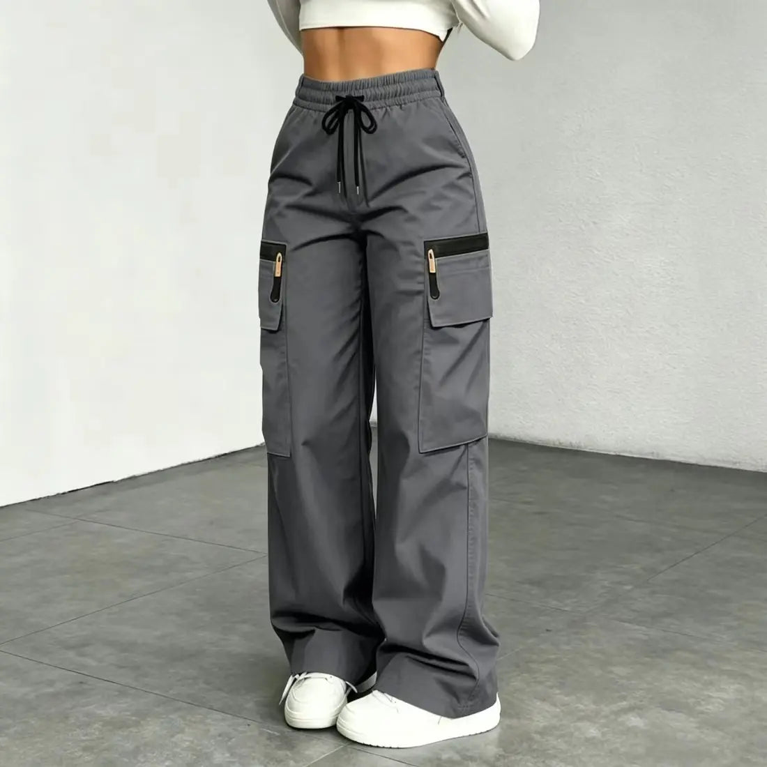 🍂 FALL SPECIAL | 10 FOR ONLY $23.99! Women's Lightweight Multi-Pocket Cargo Pants – Relaxed Fit Everyday Style