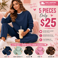 5 PIECES ONLY $25