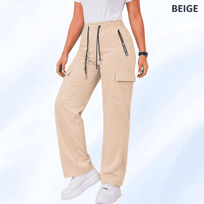 Women's Stretch Multi-Pocket Cargo Pants