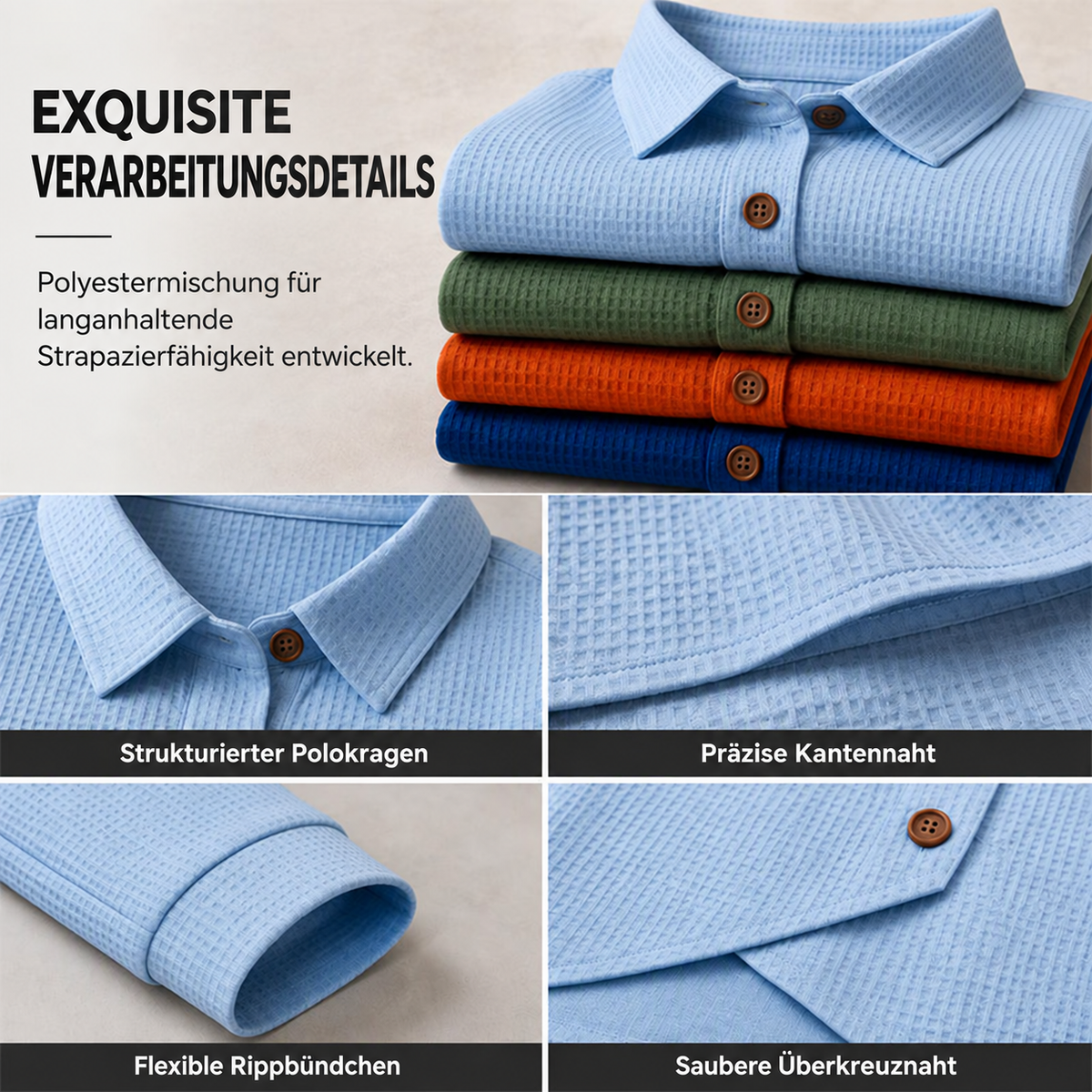 ✨Bestseller 👕 Weiches Waffelstrick-Top mit asymmetrischem Saum – Vielseitige Farben für jeden lässigen Anlass