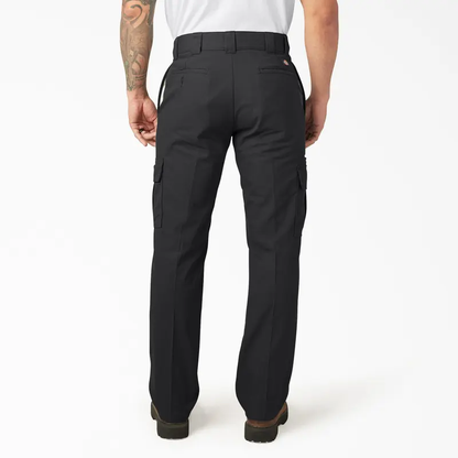 Men's Flex Cargo Pants – Regular Fit Straight Leg with Expandable Pockets