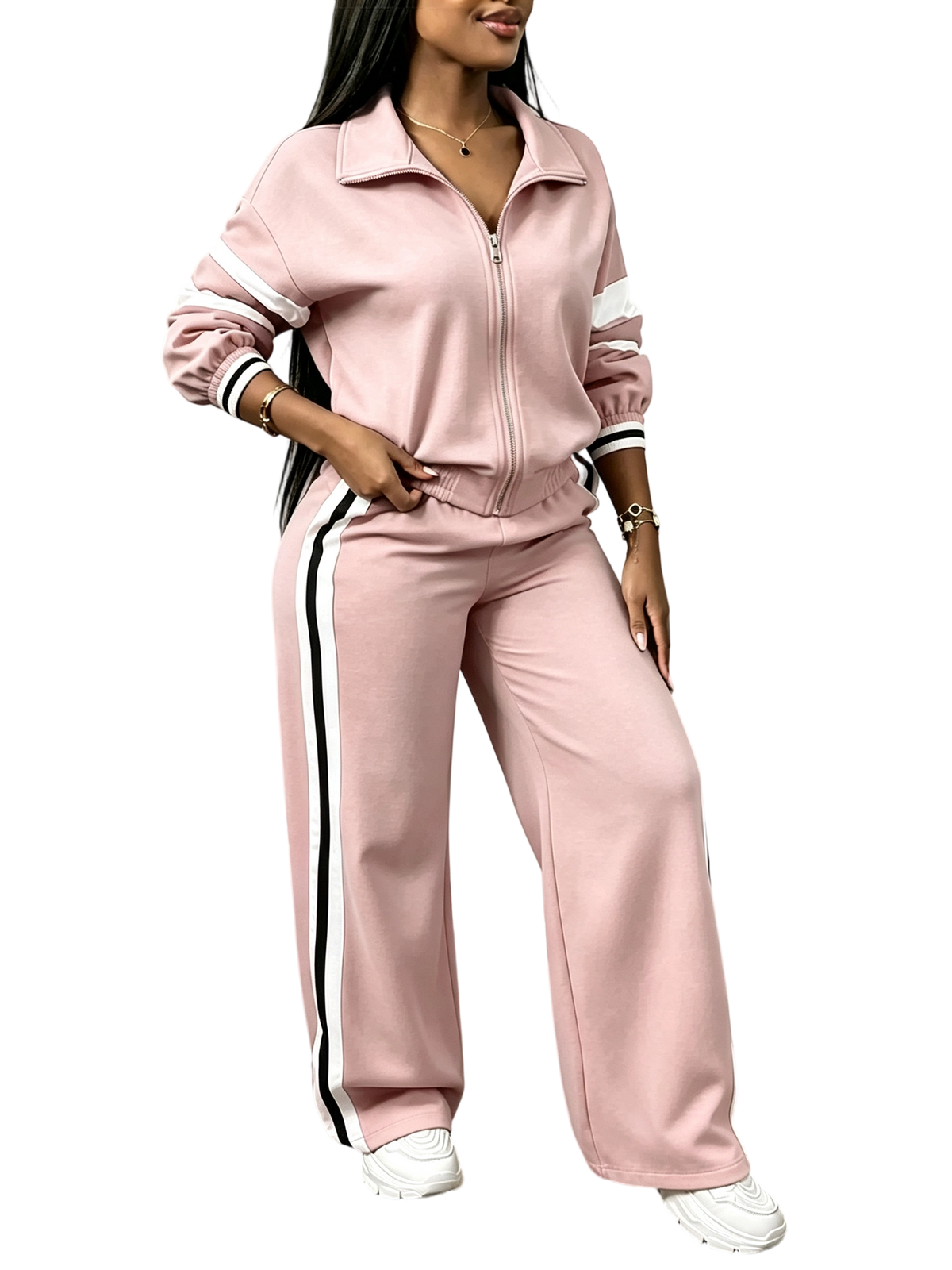 ⚡ FINAL SALE 🔥 - Women's Sporty Two-Piece Set – Casual & Comfy