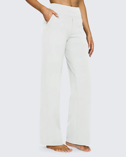 Loose High-Waist Business Casual Pants