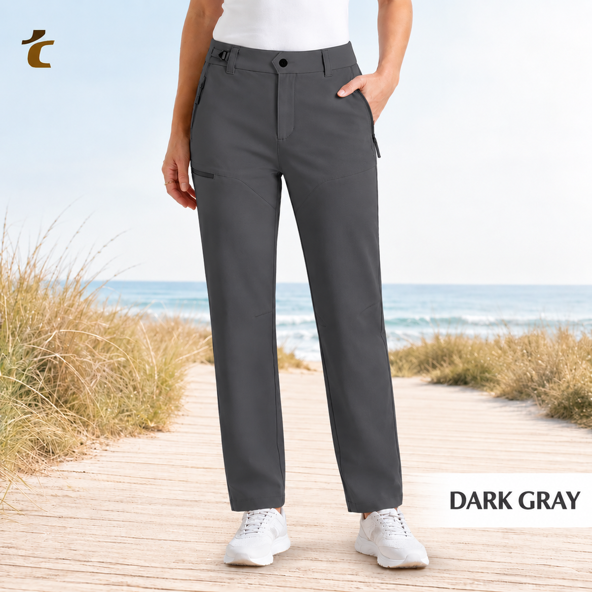🔥 7 FOR ONLY $26.99! Trelovia Women's Stretch Flex-Fit Outdoor Utility Pants – Water-Repellent & Lightweight