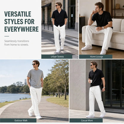 Men's Casual Loose Fit Sports Pants