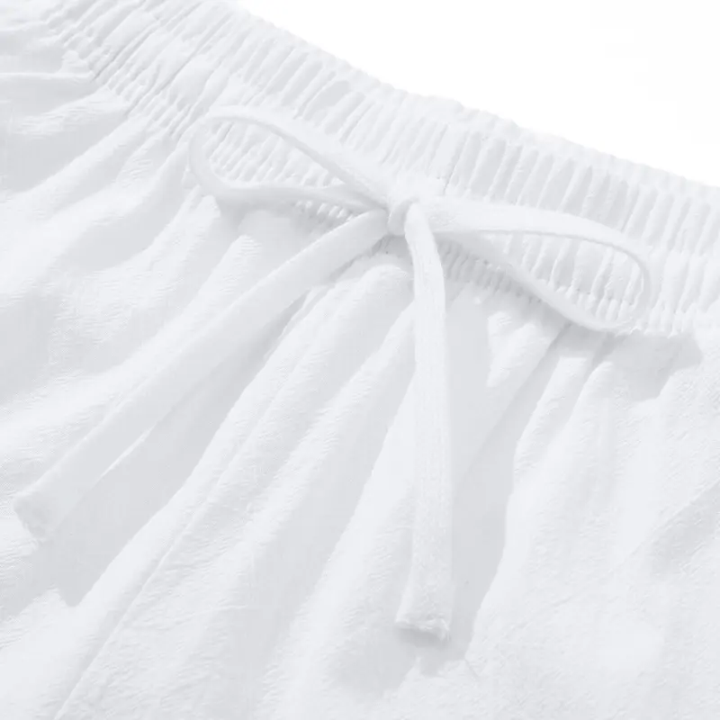 🔥 Last Chance! 7 Pieces for $30, Today Only! 🔥 Unisex Ultra-Soft Linen Cotton Pants – Loose Fit Non-Sheer Everyday Work Pants – Available in Both Men's & Women's Sizes!
