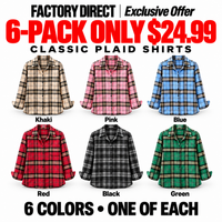 6 COLORS ONLY$24.99