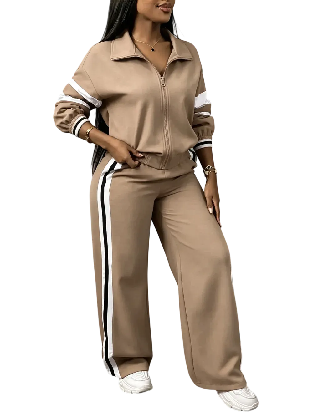 Women's Two-Piece Sporty Casual Set
