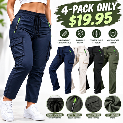LAST DAY SALEWomen's Multi-Pocket Cargo Pants