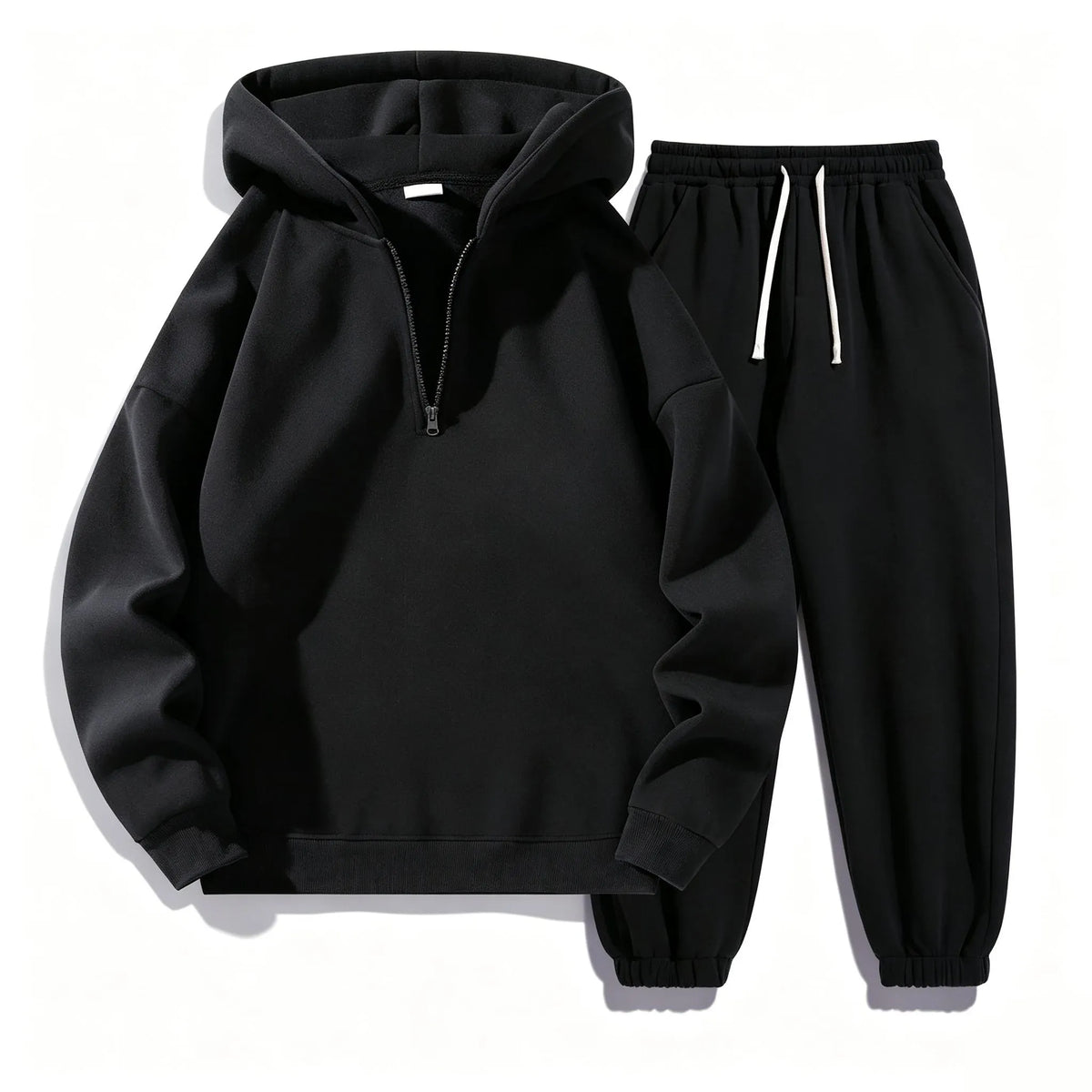 Men’s 2-Piece Vintage Knitted Tracksuit Set