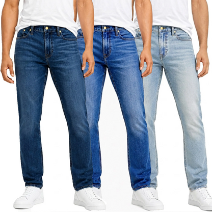 Flex-Stretch-Jeans mit Slim-Straight-Passform