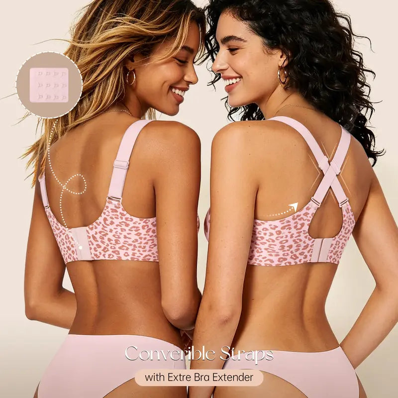 Women's Jelly Support Bra – Wirefree & Full Coverage