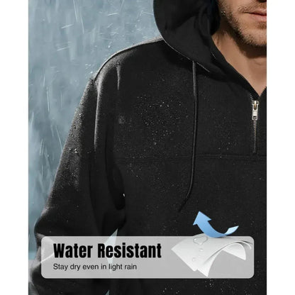 🔥🔥Men's Water-Resistant Fleece Work Hoodie