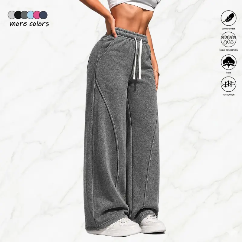 Women's 6-Pack Athletic Sweatpants – Lightweight Breathable Casual Travel Pants