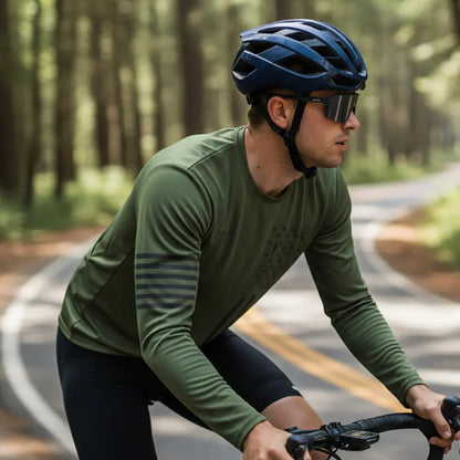 Men's 5-Pack Lightweight Long Sleeve Quick-Dry Athletic Shirts