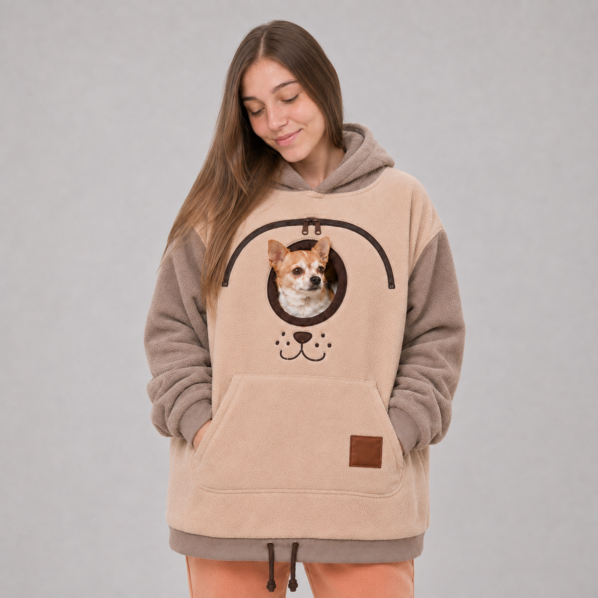 🐕️ Dog Tote Carrier Hoodie 🐈️