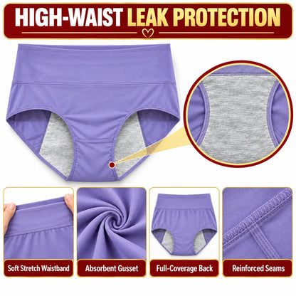 2026 Best Seller Women’s Comfort Support Bra & Leakproof High-Waist Panty Set