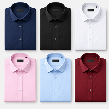 Men's Essential Non-Iron Shirt --- Stay Sharp All Day.