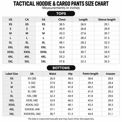 Men's 2-Piece Hoodie & Cargo Jogger Set