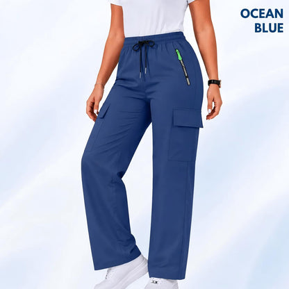Women's Stretch Multi-Pocket Cargo Pants