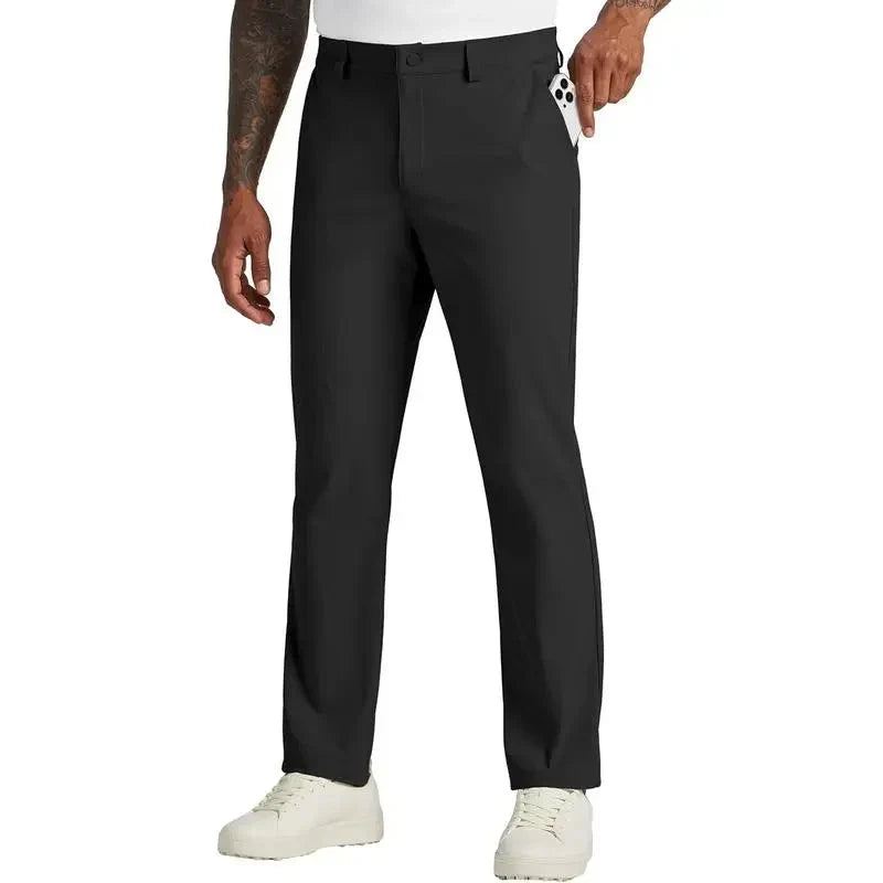 Men's Stretch Straight-Leg Golf Pants