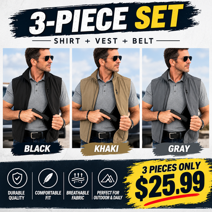 LAST DAY SALE Premium Concealed Carry Vest