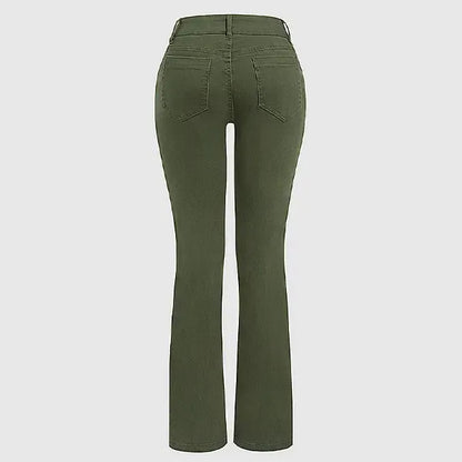 Women's High Stretch Mid Rise Pants