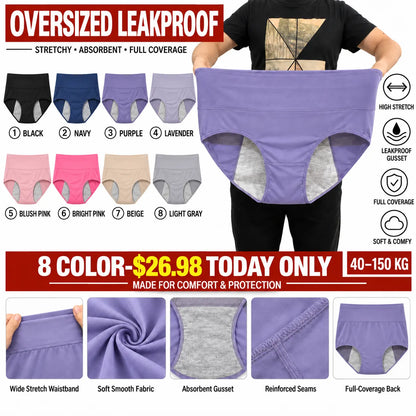 2026 Best Seller High Waist Leak proof panties (Butter-Soft & Stretchy)