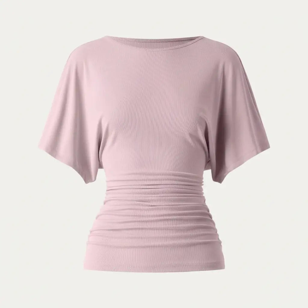 Women's Boatneck Batwing Sleeve Top