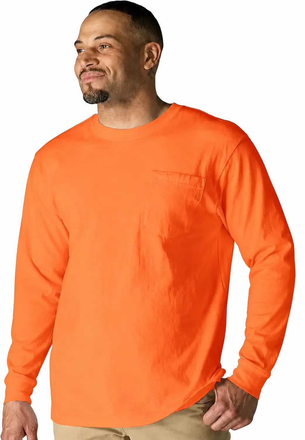 Men’s Heavyweight Pocket T-Shirt Duo – Short & Long Sleeve