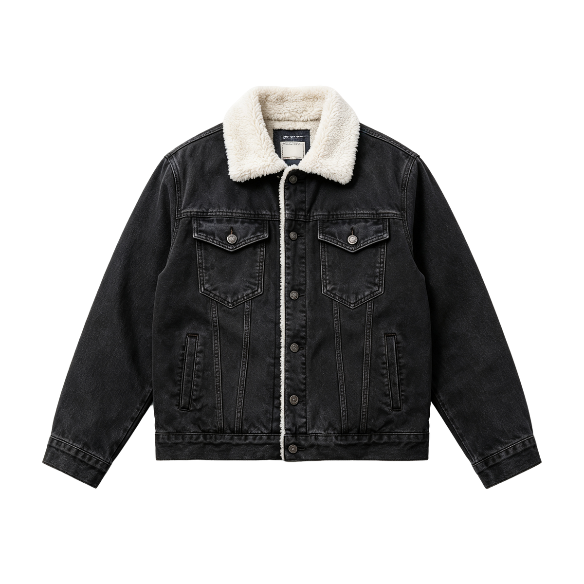 🔥🔥  BESTSELLER | Men's Sherpa-Lined Denim Jacket