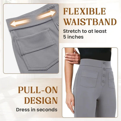 2026Women's Casual High Waist Stretch Pants