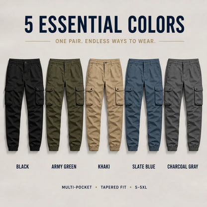 Men's Multi-Pocket Cargo Joggers