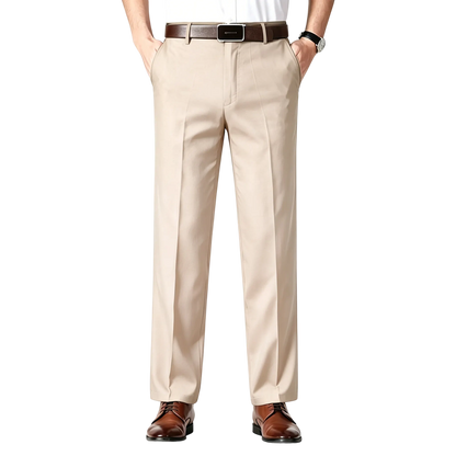 Men's Classic Ice Silk High Waist Comfort Pants