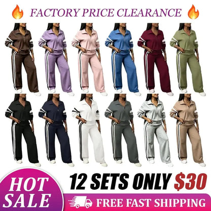 Women's Two-Piece Sporty Casual Set