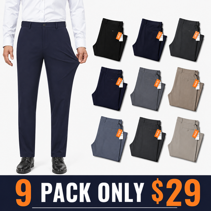 🤲Limited-Time Promotion-Stretch Dress Pants No Iron Golf Pants