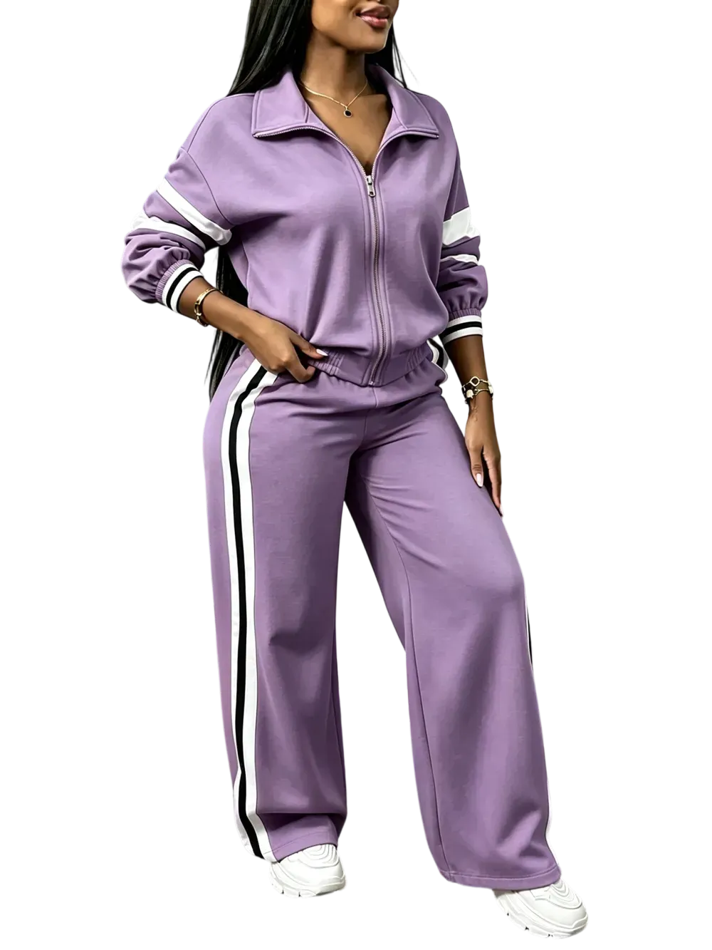 Women's Two-Piece Sporty Casual Set