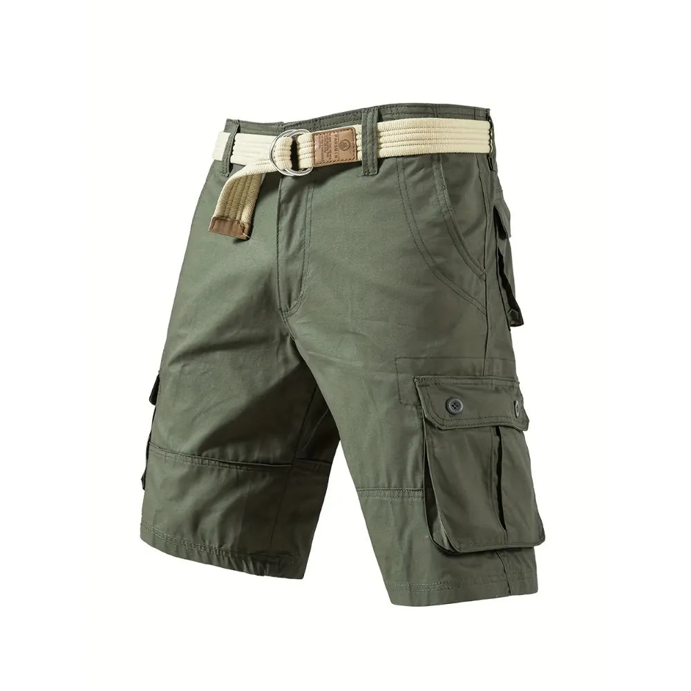 Men's Casual Cargo Pants with Multiple Pockets
