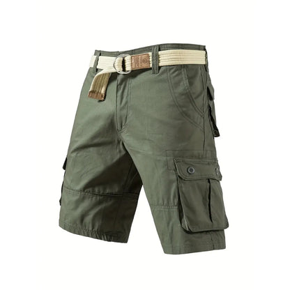 Men's Casual Cargo Pants with Multiple Pockets