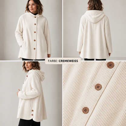 🧥 Die exklusive Cordjacke des Jahres 2026 🍂 – Luxuriöses Cord-Overshirt mit Kapuze ✨