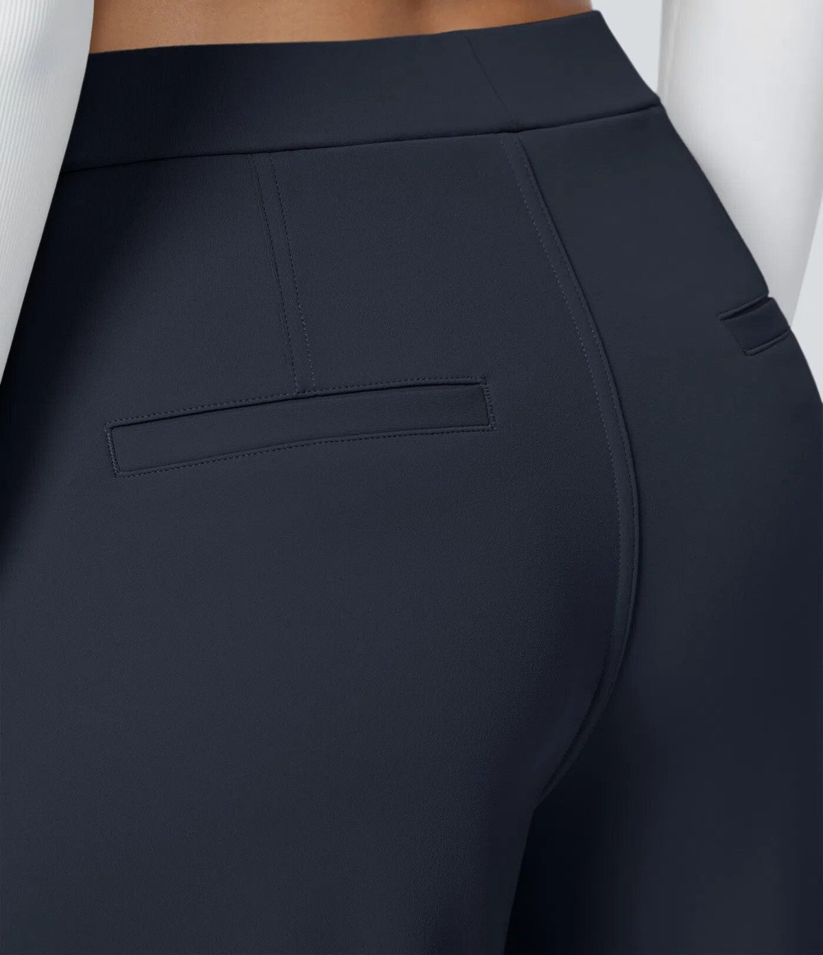 🔥 LAST DAY SALE  High‑Waist Straight‑Leg Tailored Trousers with Side Pockets