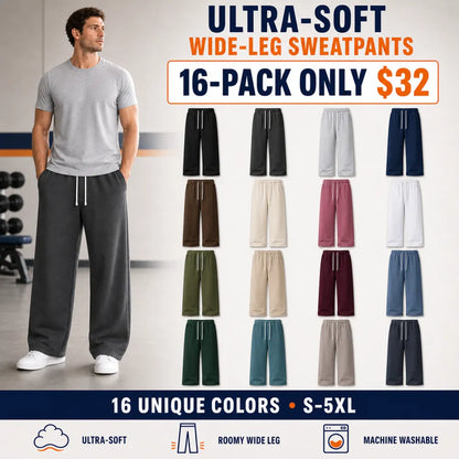 Men's Wide-Leg Sweatpants
