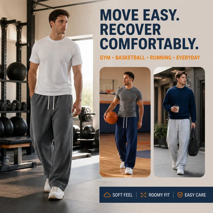 Men's Wide-Leg Sweatpants