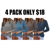 4 pack C for $18 (4 different colors)