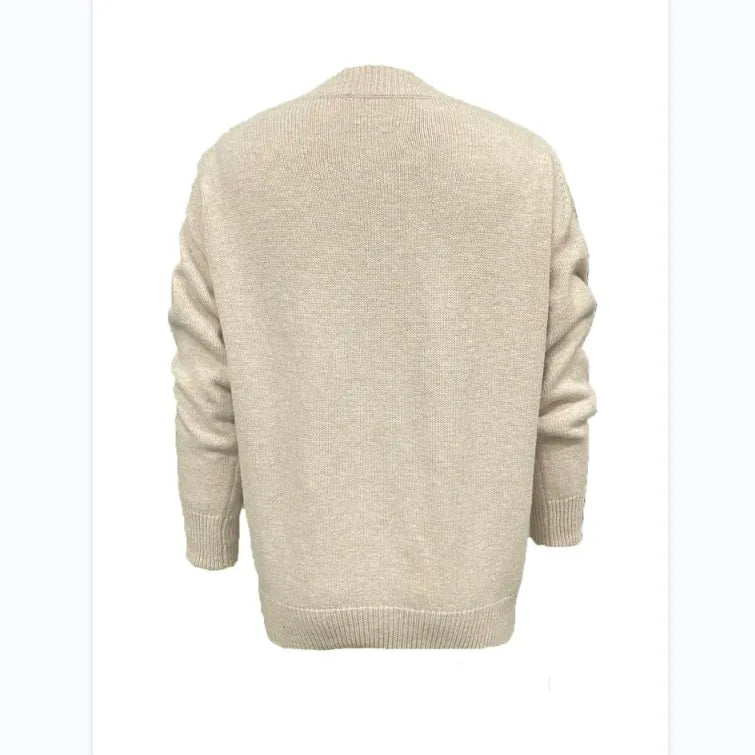 🤲Women's Drop Shoulder Split Hem Sweater